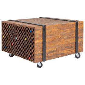 Side Table Teak 23.6"x23.6"x15"
