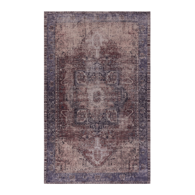 5x8 Area Rugs for Living Room, Washable Rug, Low-Pile, Non-Slip, Non-Shedding, Foldable, Kid & Pet Friendly - Area Rugs for living room, bedroom